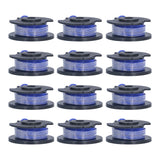 12Pcs Line Spool Replacement Trimmer Accessory Fit for Ryobi One+ AC14RL3A 18/24/40V - Close-Up Angle