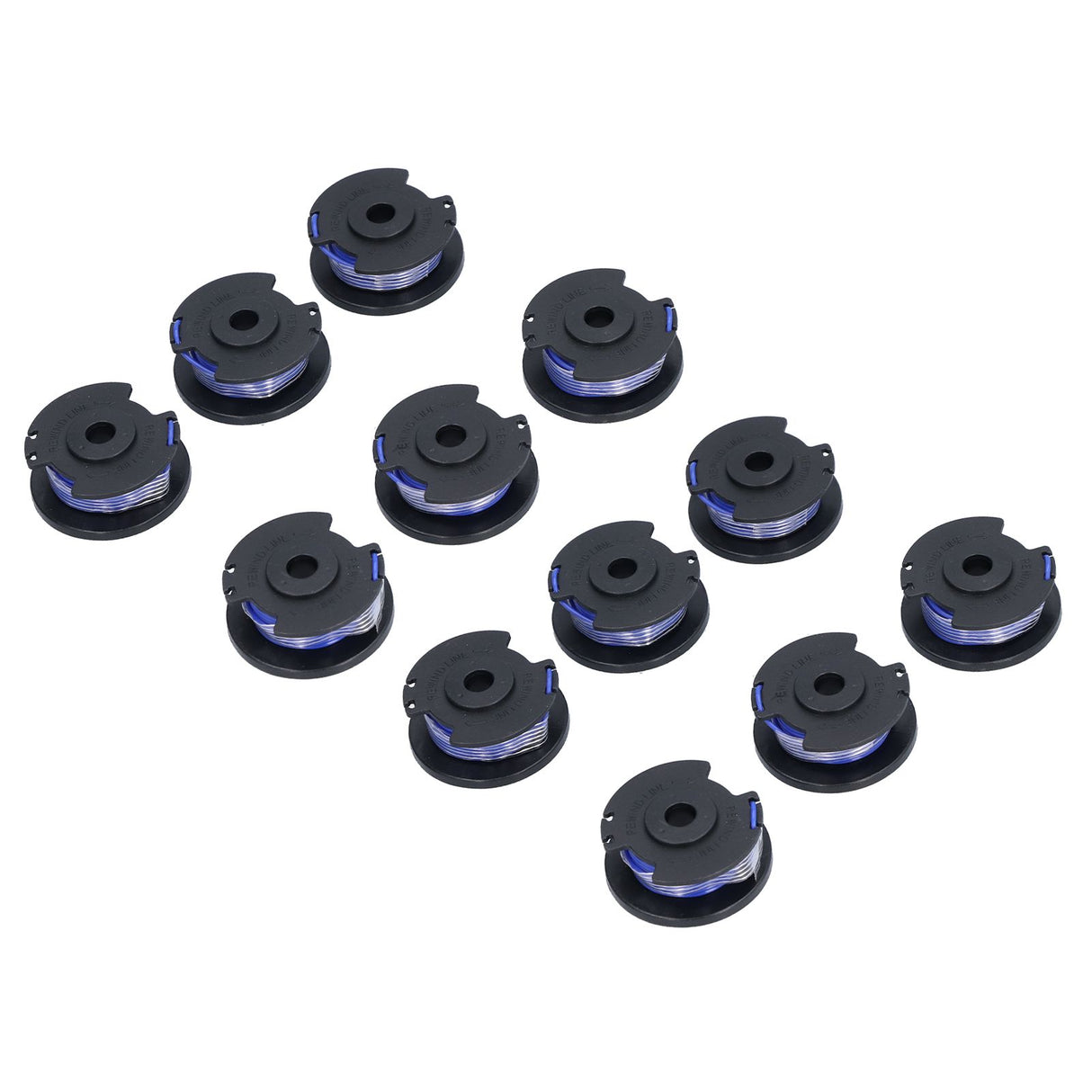 12Pcs Line Spool Replacement Trimmer Accessory Fit for Ryobi One+ AC14RL3A 18/24/40V