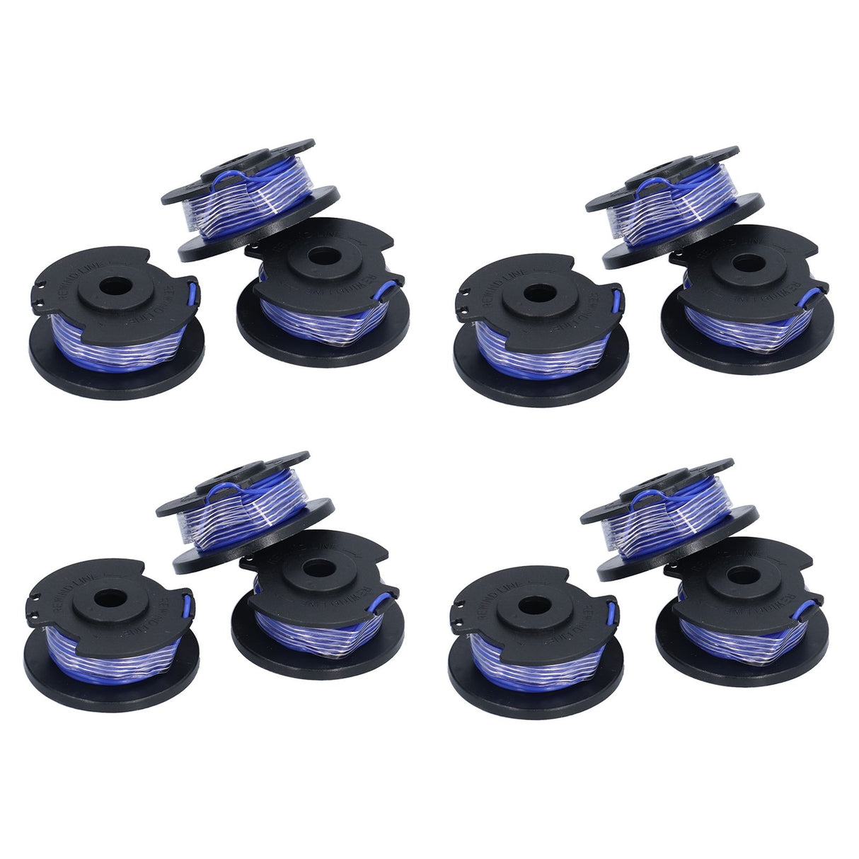 12Pcs Line Spool Replacement Trimmer Accessory Fit for Ryobi One+ AC14RL3A 18/24/40V