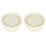 2Pcs Swimming Pool Ladder Rubber Plug Ladder Safety Bumper Swimming Pool Accessory - Top-Down View