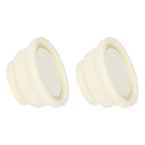 2Pcs Swimming Pool Ladder Rubber Plug Ladder Safety Bumper Swimming Pool Accessory