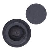 2Pcs Black Pool Ladder Rubber Bumper Safety Guard Swimming Pool Ladder Replacement - 45-Degree Angle