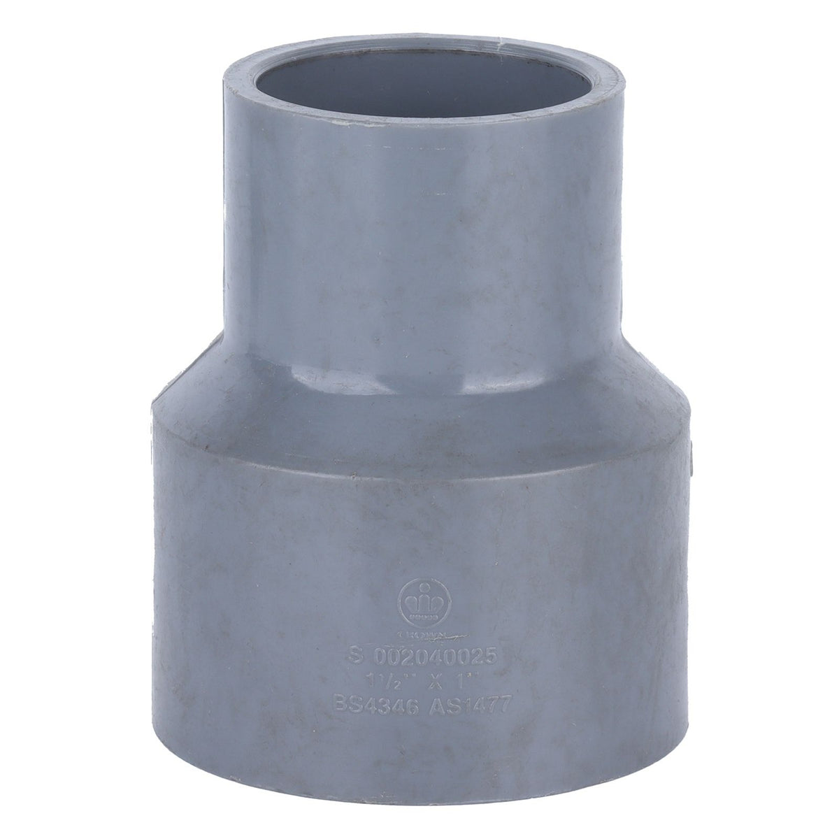 1in PVC Straight Reducing Connector Water Pipe Adapter for Water Supply Pipe Fittings