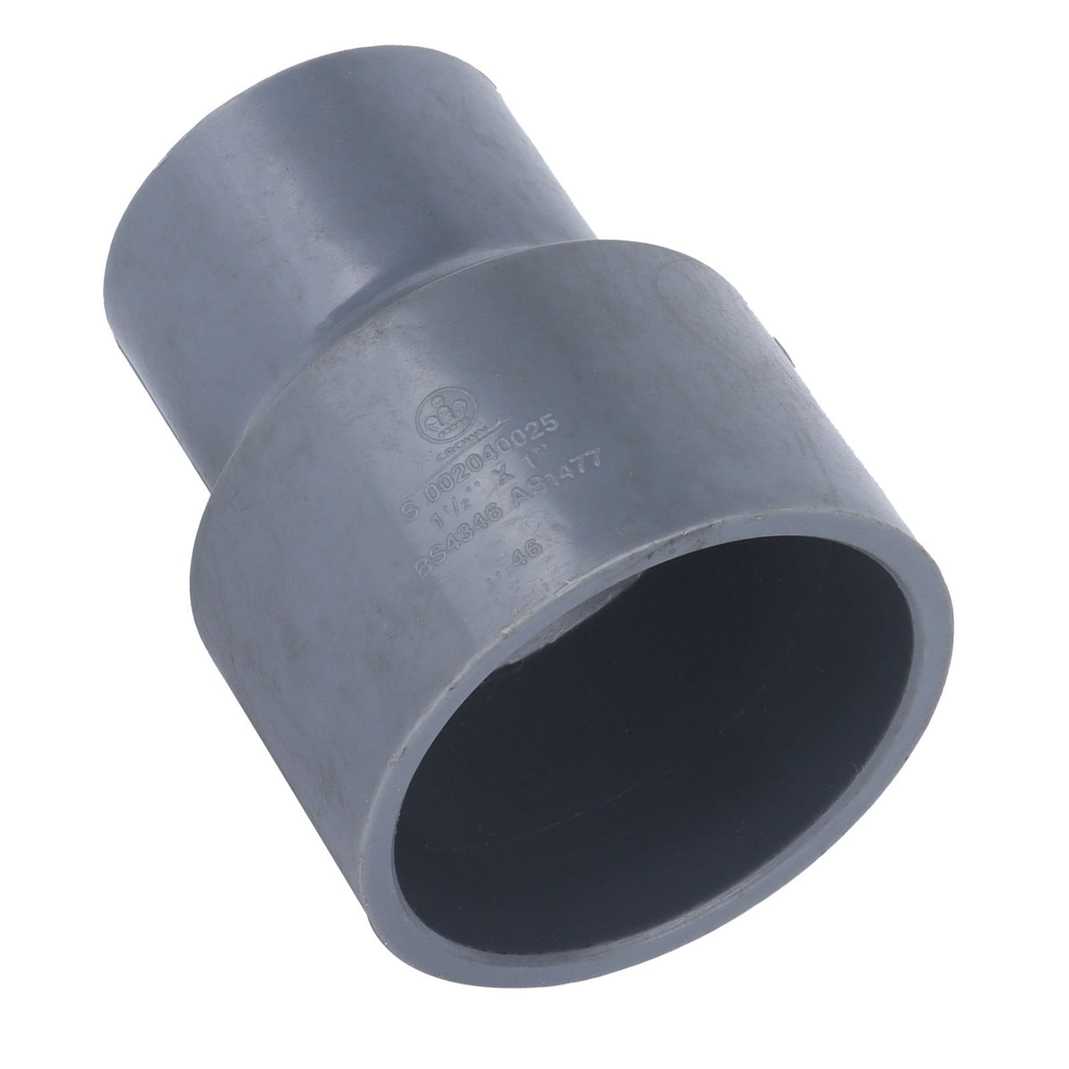 1in PVC Straight Reducing Connector Water Pipe Adapter for Water Supply Pipe Fittings