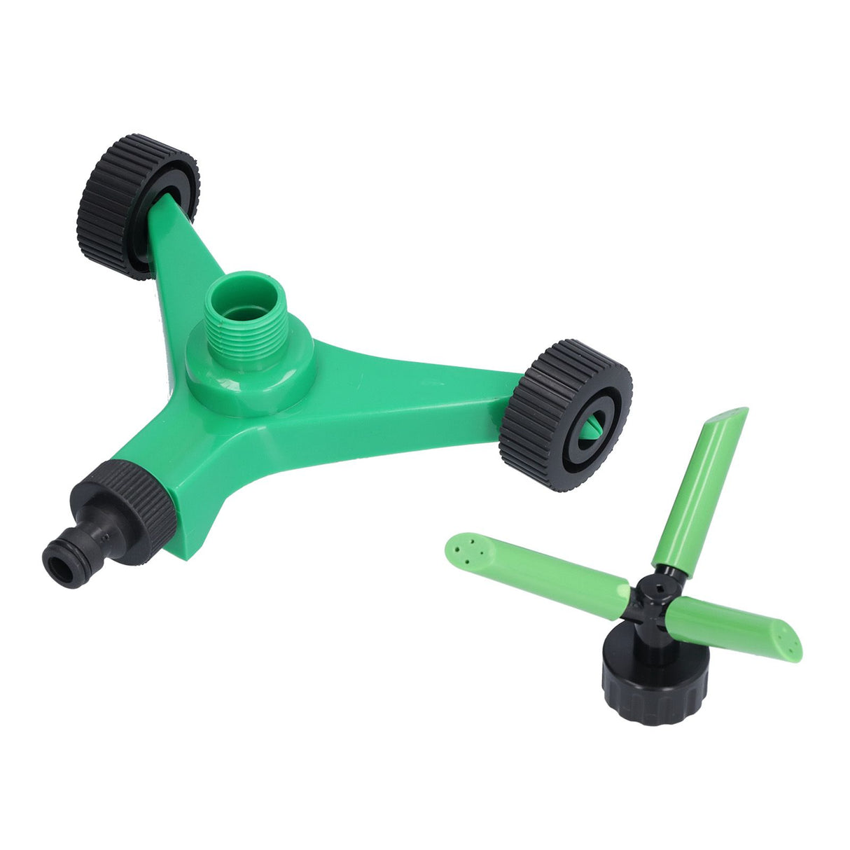 360 Degree Automatic Rotating Sprinkler 3 Arms Watering Nozzle for Garden Lawn Agriculture