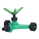 360 Degree Automatic Rotating Sprinkler 3 Arms Watering Nozzle for Garden Lawn Agriculture - Close-Up Angle
