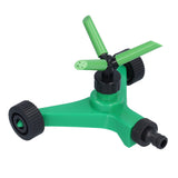 360 Degree Automatic Rotating Sprinkler 3 Arms Watering Nozzle for Garden Lawn Agriculture