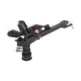 G 1‑1/2 Irrigation Sprinkler ABS Adjustable Rocker Arm Large Flow Impact Sprinkler for Garden Lawn