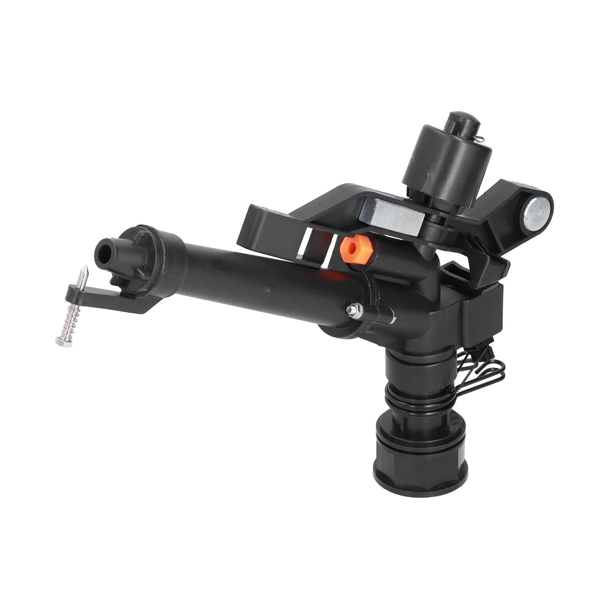 G 1‑1/2 Irrigation Sprinkler ABS Adjustable Rocker Arm Large Flow Impact Sprinkler for Garden Lawn