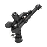 G 1‑1/2 Irrigation Sprinkler ABS Adjustable Rocker Arm Large Flow Impact Sprinkler for Garden Lawn