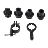 G 1‑1/2 Irrigation Sprinkler ABS Adjustable Rocker Arm Large Flow Impact Sprinkler for Garden Lawn