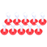 10Pcs Chick Water Drinker Bowl Plastic Poultry Farm Drinking Cups Watering System Supplies