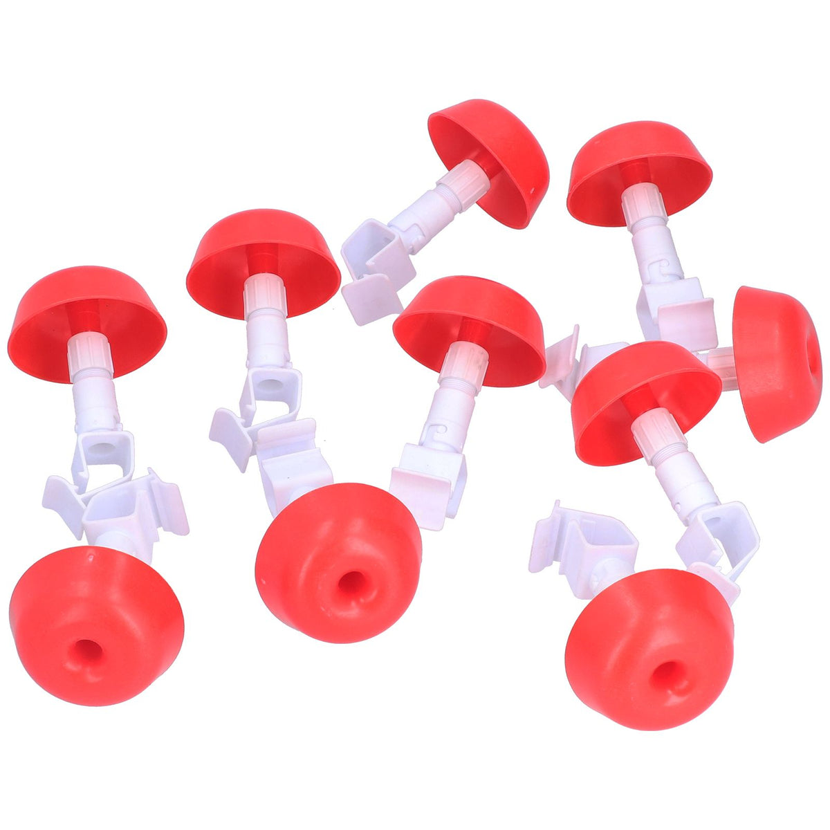10Pcs Chick Water Drinker Bowl Plastic Poultry Farm Drinking Cups Watering System Supplies