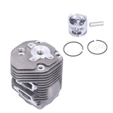 58mm Cylinder Piston Kit Replacement Parts Fit for STIHL TS760 Concrete Cutoff Saws - Side View