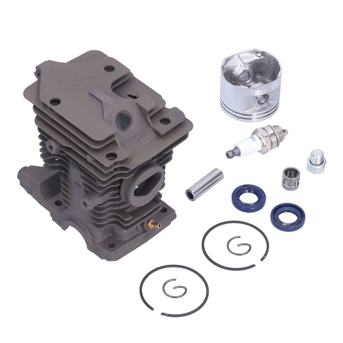 46mm Cylinder Piston Assembly Spark Plug Set 1133 020 1203 for Stihl MS270 MS280 Chainsaws