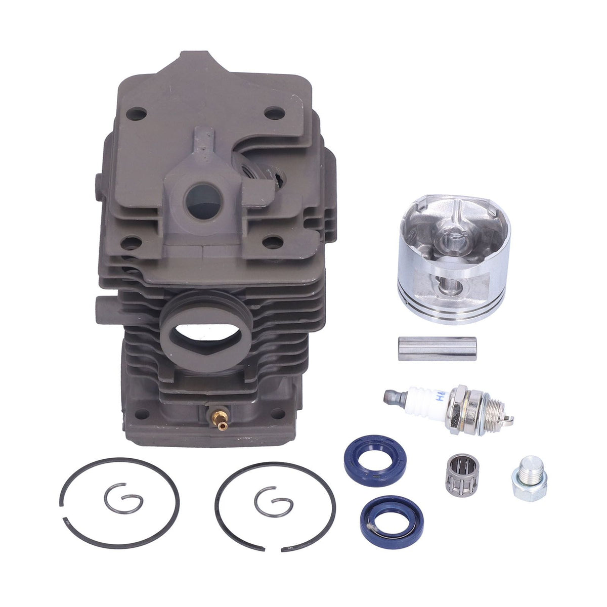 46mm Cylinder Piston Assembly Spark Plug Set 1133 020 1203 for Stihl MS270 MS280 Chainsaws