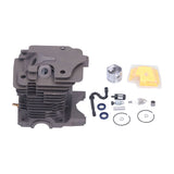 46mm Cylinder Piston Air Filter Oil Seals Pressure Relief Valve Set for Stihl MS270 MS280 Chainsaw