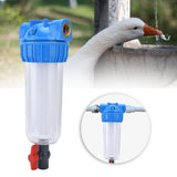 Poultry Water Filter ABS Automatic Poultry Drinking Water Filter Water Leak Proof for Chicken Ducks