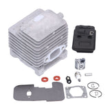 Cylinder Piston Exhaust Muffler Gasket Kit Fit for Stihl FS75 FS80 FS85 Brush Cutter Trimmer