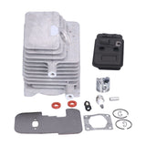 Cylinder Piston Exhaust Muffler Gasket Kit Fit for Stihl FS75 FS80 FS85 Brush Cutter Trimmer