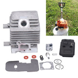 Cylinder Piston Exhaust Muffler Gasket Kit Fit for Stihl FS75 FS80 FS85 Brush Cutter Trimmer - Extra Image