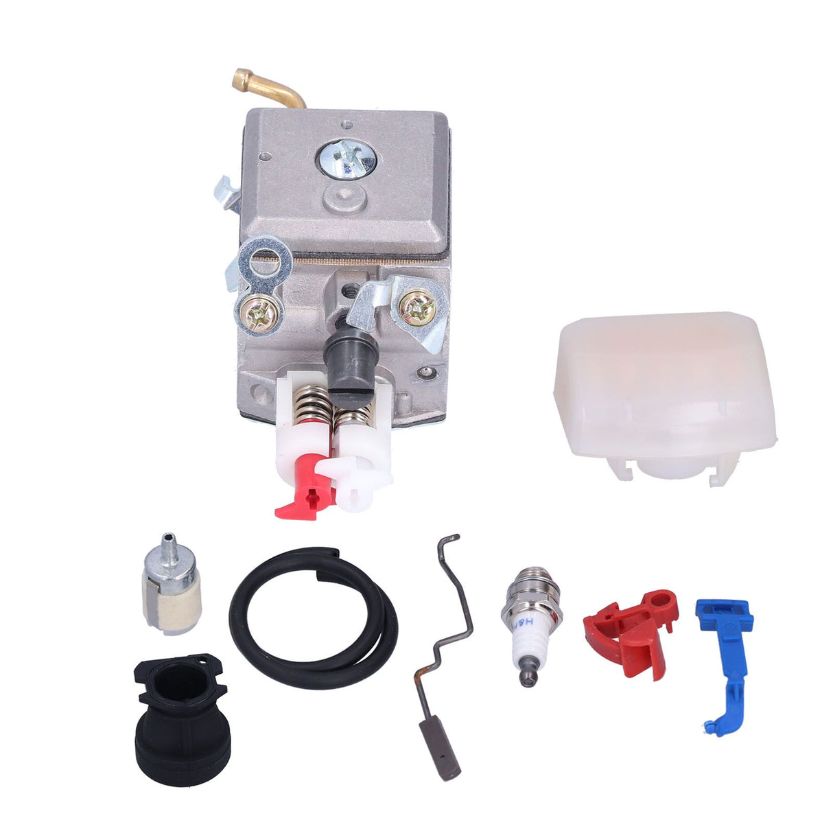 9Pcs/Set Carburetor Intake Manifold Fuel Filter Kit 503869601 Fit for Husqvarna 350 346XP 353 340 345