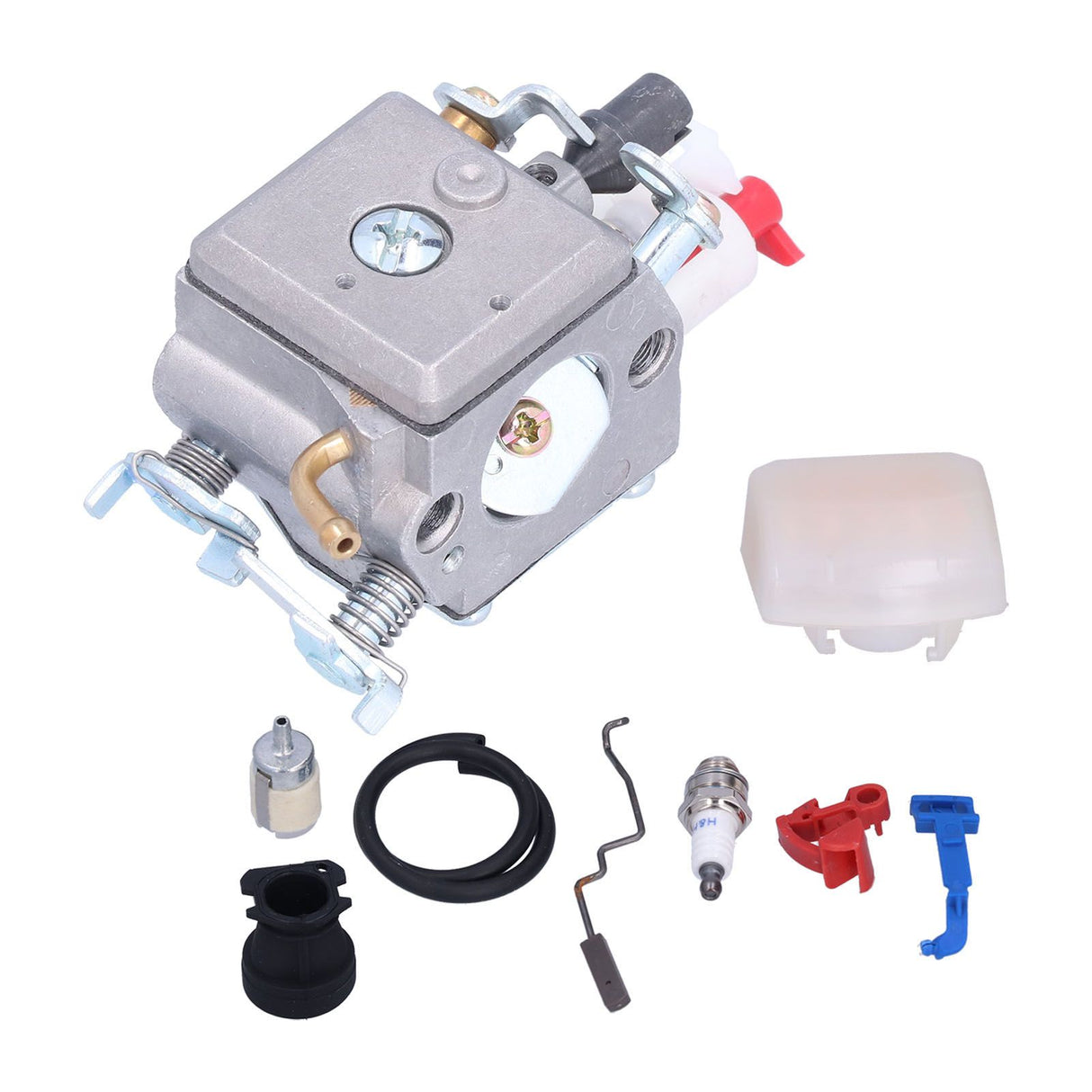 9Pcs/Set Carburetor Intake Manifold Fuel Filter Kit 503869601 Fit for Husqvarna 350 346XP 353 340 345