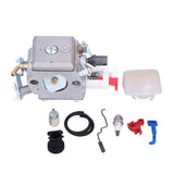 9Pcs/Set Carburetor Intake Manifold Fuel Filter Kit 503869601 Fit for Husqvarna 350 346XP 353 340 345 - Extra Image