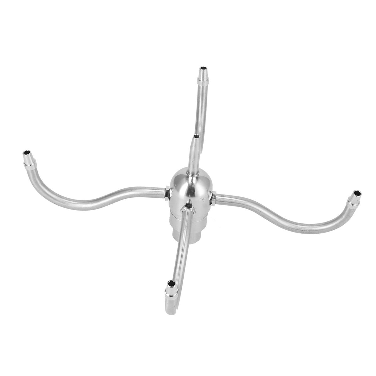 DN25 G1 Female Thread Waterscape Rotating Nozzle Stainless Steel 4 Arm Sprinkler Rotating Fountain Sprinkler
