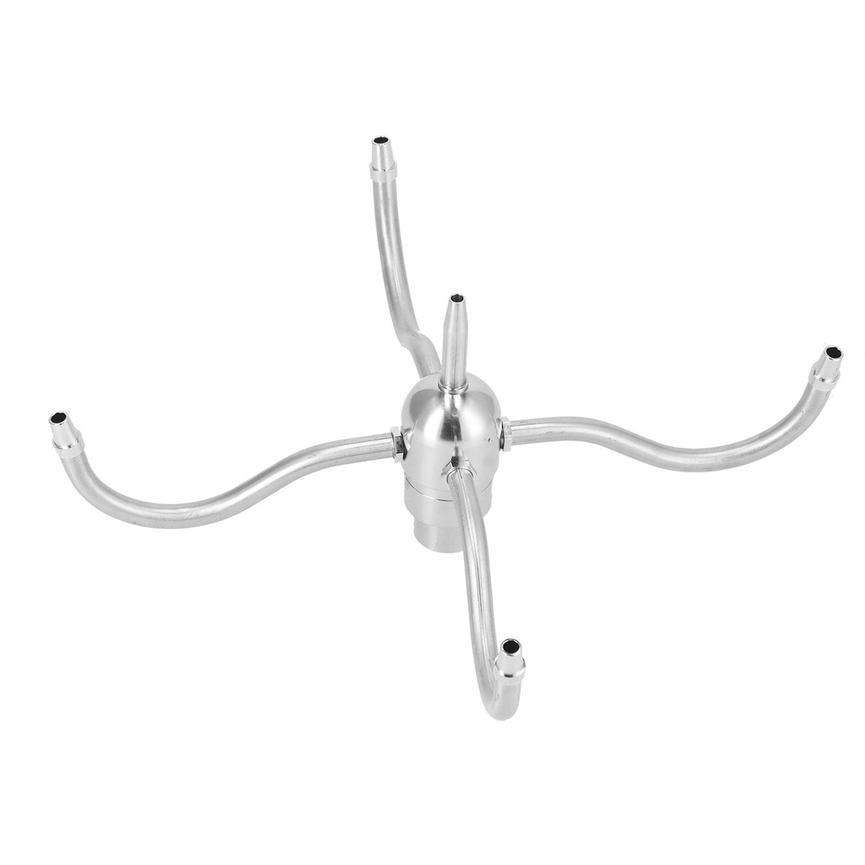 DN25 G1 Female Thread Waterscape Rotating Nozzle Stainless Steel 4 Arm Sprinkler Rotating Fountain Sprinkler