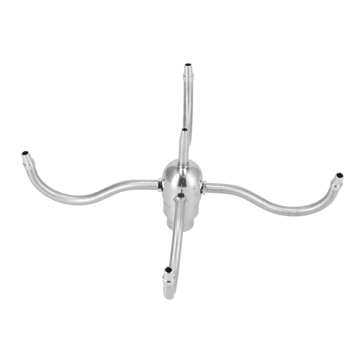 DN25 G1 Female Thread Waterscape Rotating Nozzle Stainless Steel 4 Arm Sprinkler Rotating Fountain Sprinkler