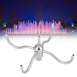DN25 G1 Female Thread Waterscape Rotating Nozzle Stainless Steel 4 Arm Sprinkler Rotating Fountain Sprinkler