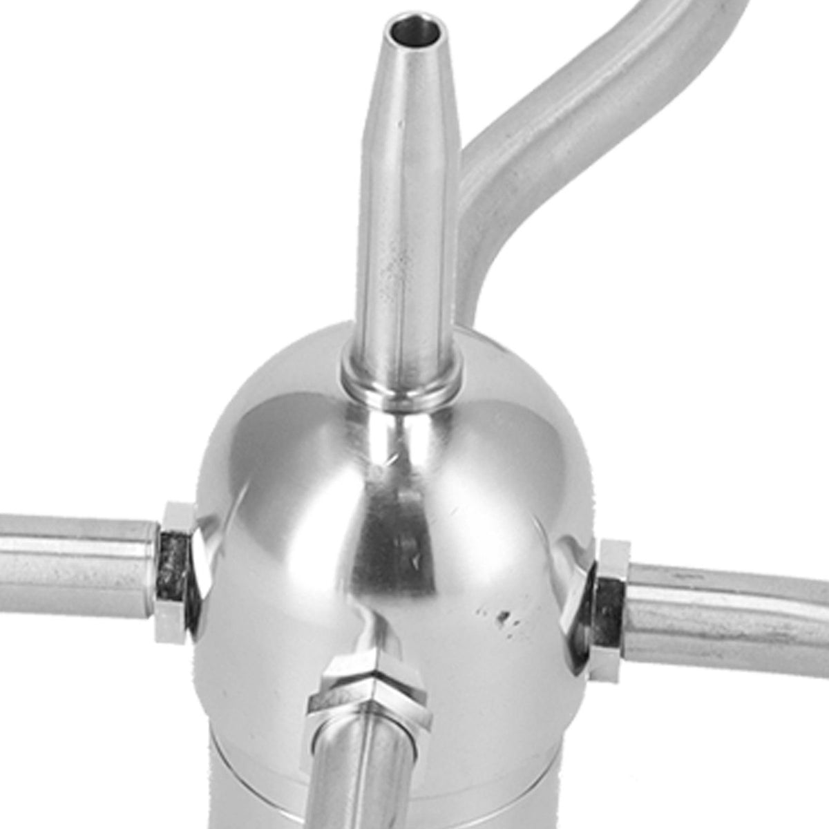DN25 G1 Female Thread Waterscape Rotating Nozzle Stainless Steel 4 Arm Sprinkler Rotating Fountain Sprinkler