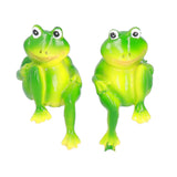 Frog Decor Hand Made Resin Micro Landscape Durable Fadeless Gift Frog Garden Decor for Home