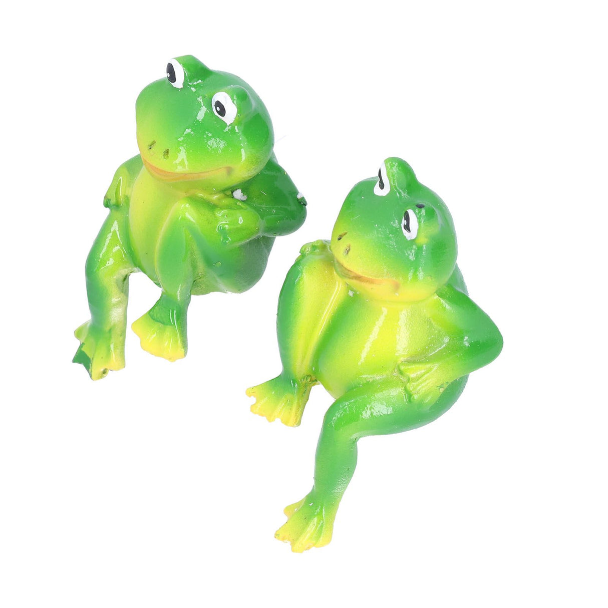 Frog Decor Hand Made Resin Micro Landscape Durable Fadeless Gift Frog Garden Decor for Home