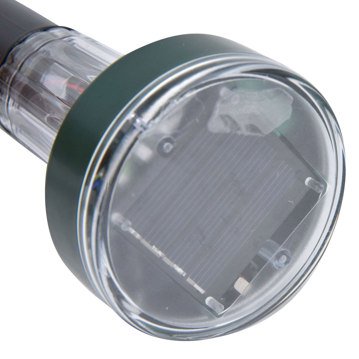 2PCS LED Mouse Expeller Ultrasonic Solar Snake Repeller Ground Insertion Light Colorful Pest Repeller for Outdoor Lawn