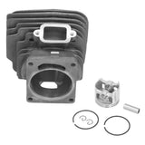 52mm Cylinder Piston Ring Clips Kit 1128 020 1250 Replacement for Stihl MS461 Chainsaw Parts - Low Angle