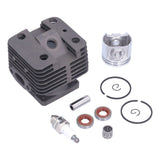40mm Cylinder Piston Spark Plug Bearing Kit Replacement 4134 020 1214 for STIHL FS250 FT250 HT250 - Side View