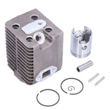 45mm Cylinder Piston and Rings Kit 99336 Replacement for Wacker WM80 Rammer Tamper