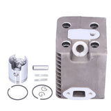 45mm Cylinder Piston and Rings Kit 99336 Replacement for Wacker WM80 Rammer Tamper - Rear View