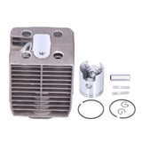 45mm Cylinder Piston and Rings Kit 99336 Replacement for Wacker WM80 Rammer Tamper - Close-Up Angle