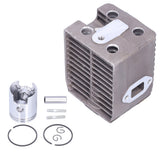 45mm Cylinder Piston and Rings Kit 99336 Replacement for Wacker WM80 Rammer Tamper
