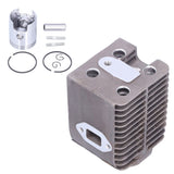45mm Cylinder Piston and Rings Kit 99336 Replacement for Wacker WM80 Rammer Tamper