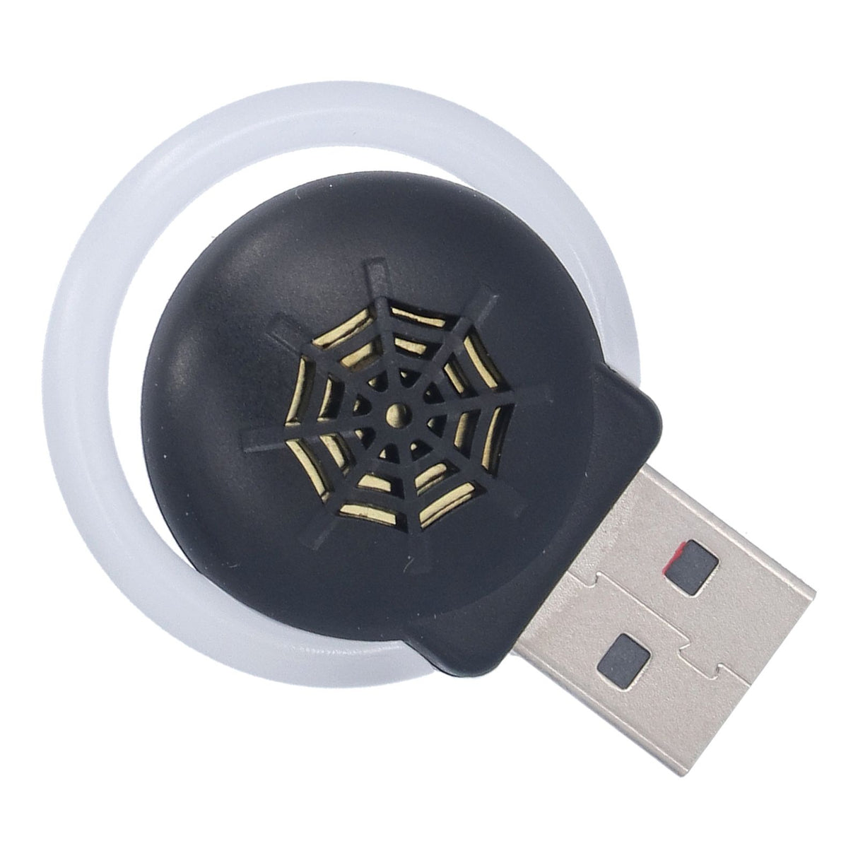 Ultrasonic Pest Repeller USB 3 Levels Intelligent Frequency Conversion Environmental Protection Mouse RepellerBlack