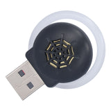 Ultrasonic Pest Repeller USB 3 Levels Intelligent Frequency Conversion Environmental Protection Mouse RepellerBlack