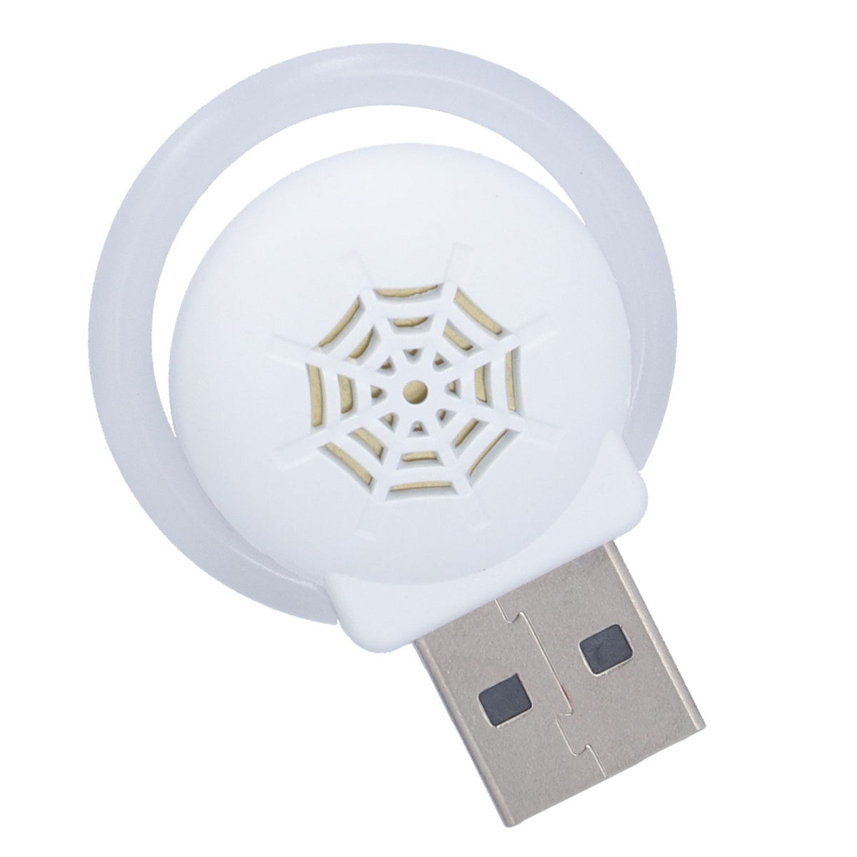 Ultrasonic Pest Repeller USB 3 Levels Intelligent Frequency Conversion Environmental Protection Mouse RepellerWhite