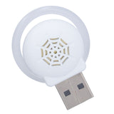 Ultrasonic Pest Repeller USB 3 Levels Intelligent Frequency Conversion Environmental Protection Mouse RepellerWhite