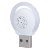 Ultrasonic Pest Repeller USB 3 Levels Intelligent Frequency Conversion Environmental Protection Mouse RepellerWhite