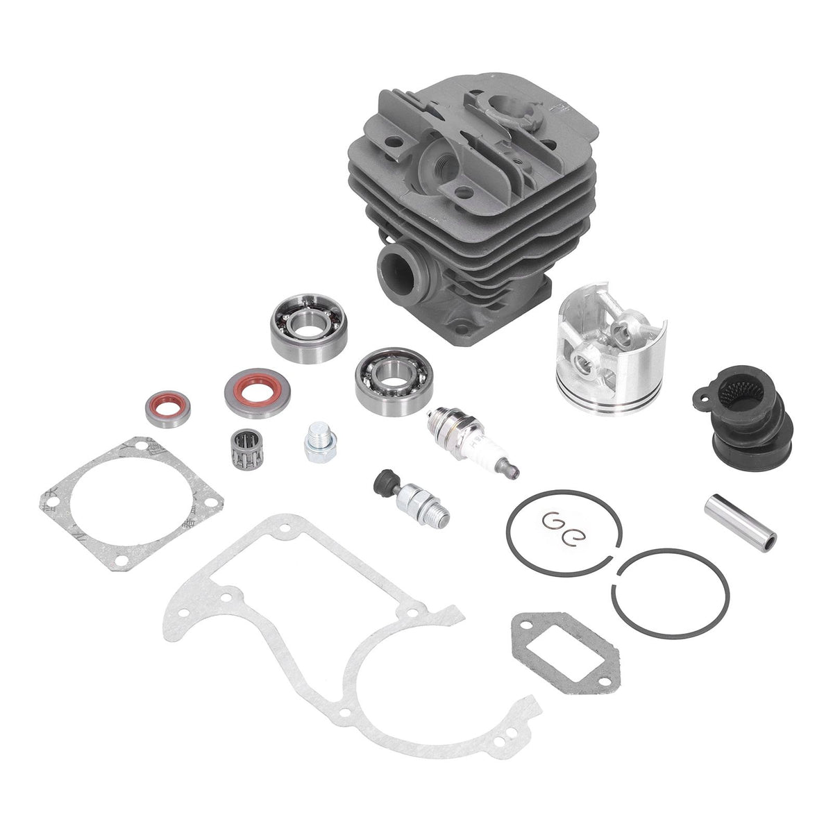 48mm Chainsaw Cylinder Piston Intake Manifold Gasket Kit Replacement 1125 020 1215 for Stihl MS360 036