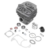 48mm Chainsaw Cylinder Piston Intake Manifold Gasket Kit Replacement 1125 020 1215 for Stihl MS360 036 - Close-Up Angle
